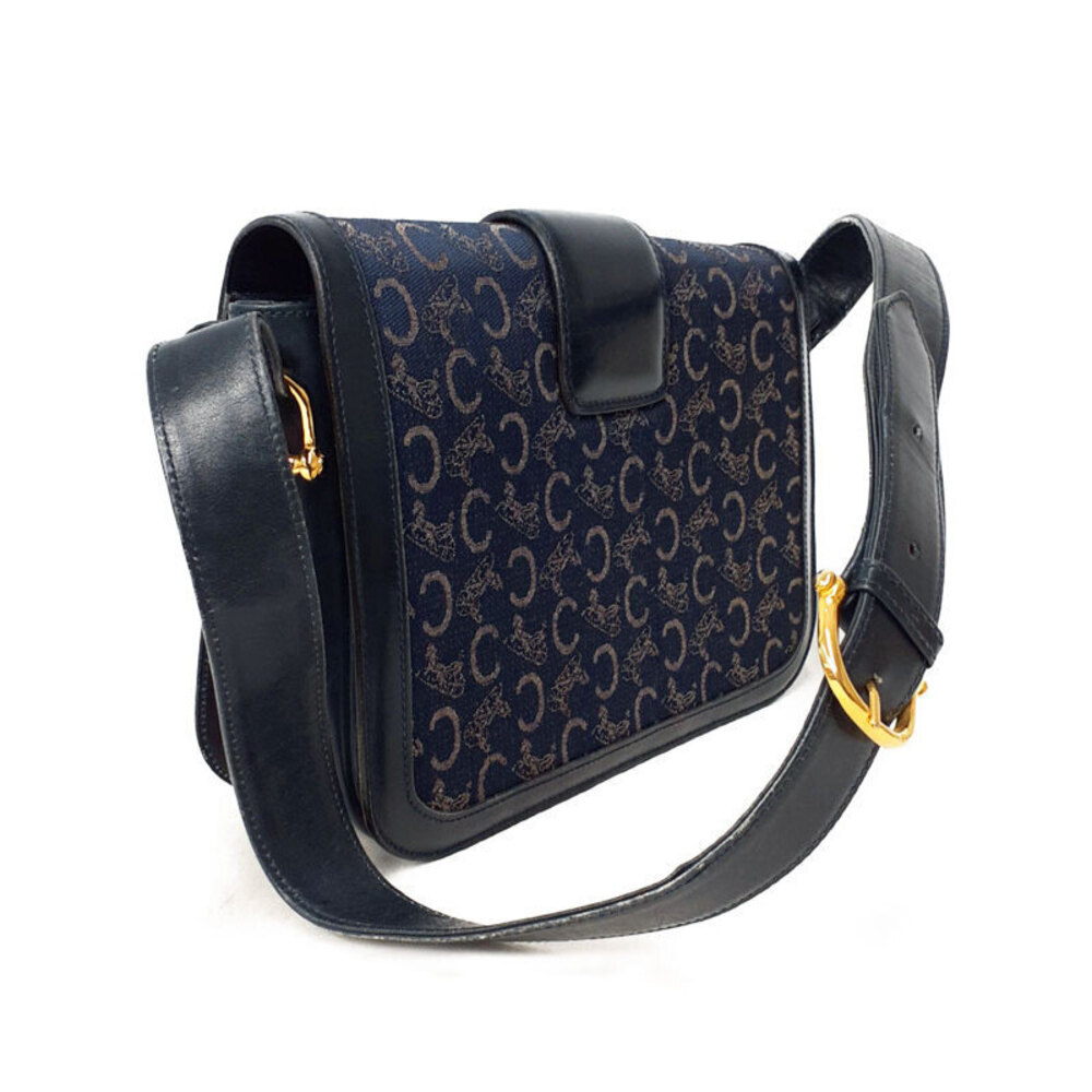 Celine Horse Carriage Macadam Shoulder Bag - Picture 2 of 9